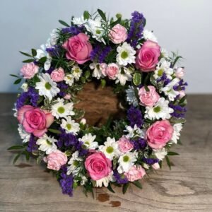 Mixed Floral Wreath