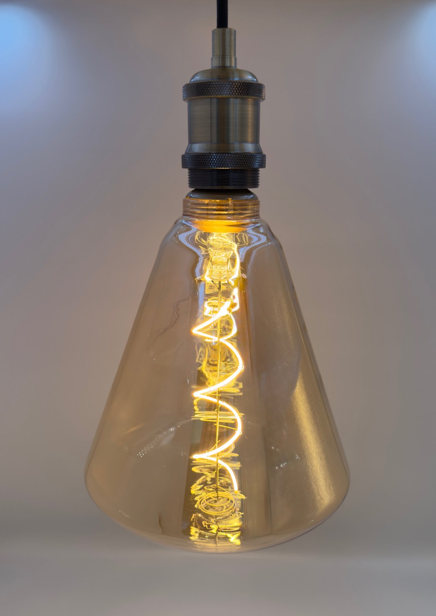 DC-F140, Giant Soft Amber bulb Dimmable LED E27 Filament