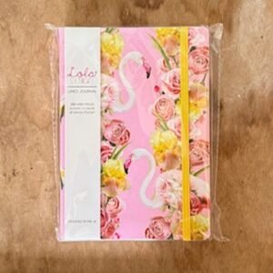 Pink Flamingo Lined Journal 200 Line Pages with Elastic Closure, Beautifully Designed in the UK 11.99