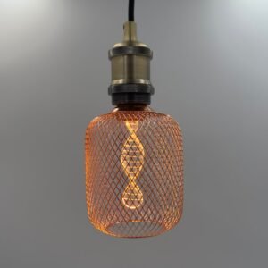 DC-F112, CHAINMAIL BULB, Dimmable LED E27 Filament