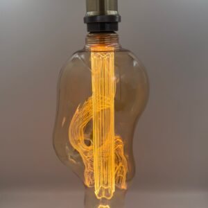 DC-F105 - CLASSIC PATTERN CLEAR GLASS BULB