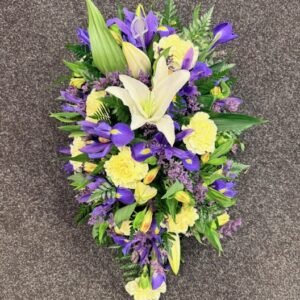 Yellow and Blue Single Ended Spray